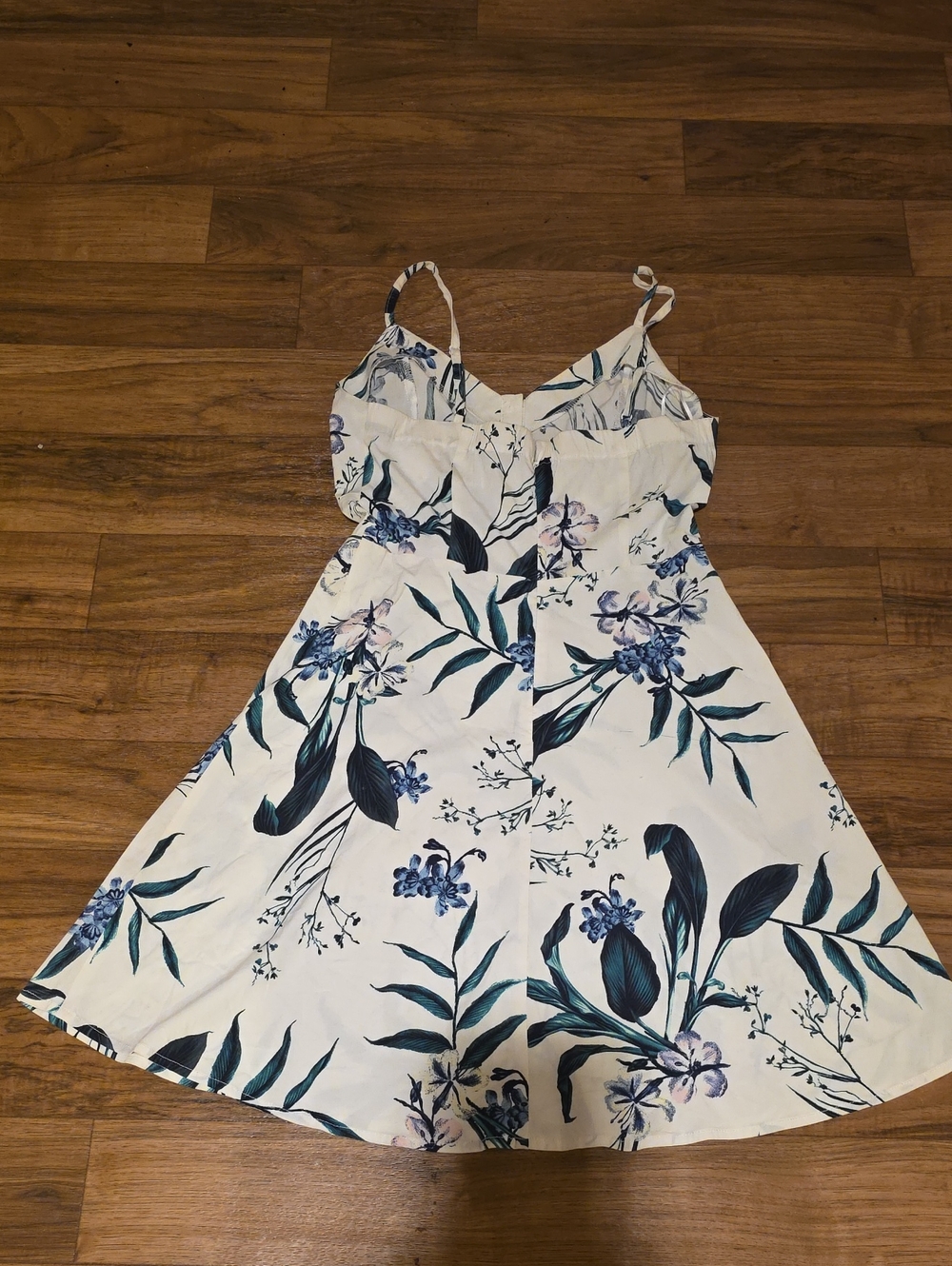 Floral Spaghetti Strap Dress - Picture 3 of 3